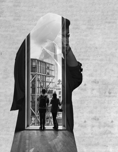 Städtische Vision Doppelbelichtung von Martin Agius