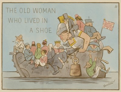 Die alte Frau, die in einem Schuh lebte von Martin Cynicus Anderson