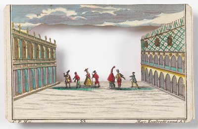 Der Karneval von Venedig (Guckkasten) von Martin Engelbrecht