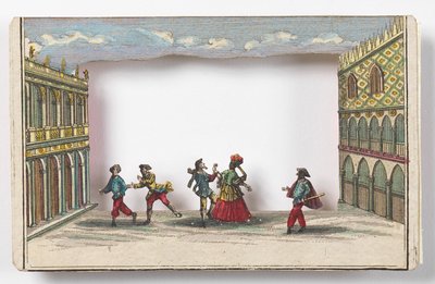 Der Karneval von Venedig (Guckkasten) von Martin Engelbrecht