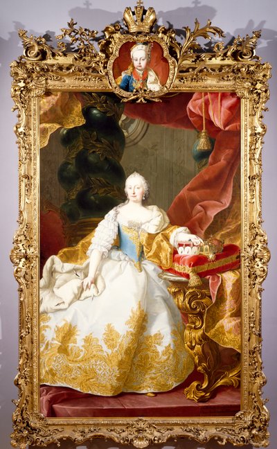 Porträt von Maria Theresia von Martin II Mytens or Meytens