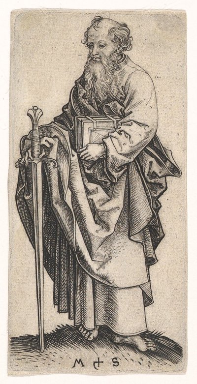 St. Paul, ca. 1435-1491 von Martin Schongauer