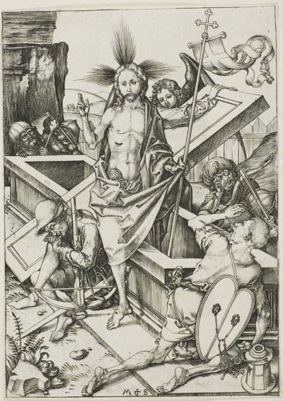 Die Auferstehung, aus Die Passion von Martin Schongauer