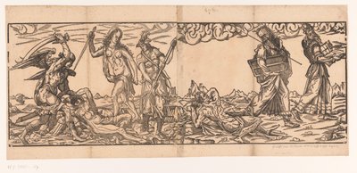 Allegorie mit Motiv des barmherzigen Samariters von Martin Weigel