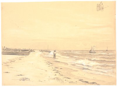 Teil von Sønderstrand, Skagen von Martinus Rørbye