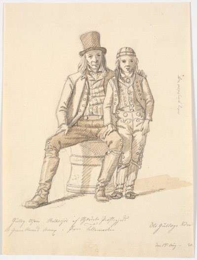 Ole Gullog und Sohn, Obertelemarken von Martinus Rørbye