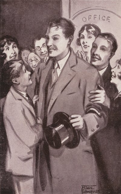 Illustration für Kipps von H G Wells von Mary Ellen Edwards