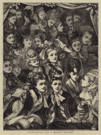 Erntedankfest, ein herzlicher Empfang von Mary Ellen Edwards