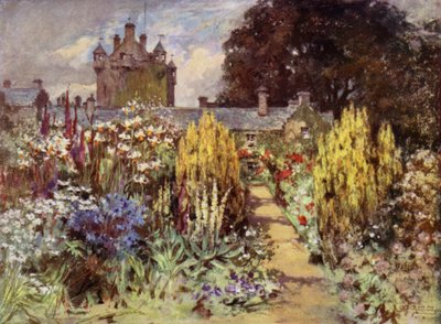 Schottische Gärten: Cawdor Castle von Mary Georgina Wade Wilson
