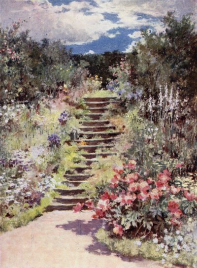 Schottische Gärten: Manse of Fyvie von Mary Georgina Wade Wilson