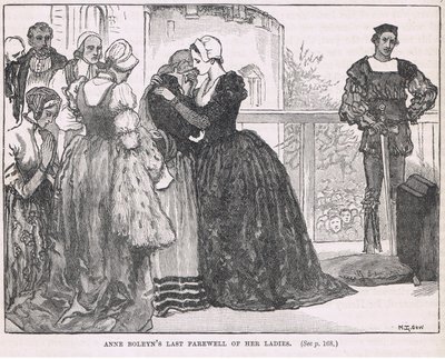Anne Boleyns letzter Abschied von ihren Damen von Mary L. Gow