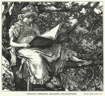 Felicia Hemans liest Shakespeare von Mary L. Gow