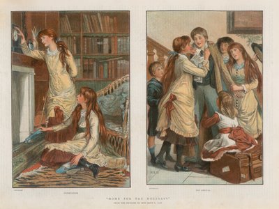 Zuhause für die Feiertage, Erwartung und Ankunft von Mary L. Gow