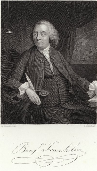 Benjamin Franklin von Mason Chamberlain
