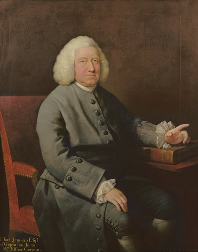 Porträt von Charles Jennens (1700-73), Mäzen und Freund von Händel von Mason Chamberlin