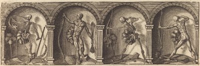 Die verschiedenen Porträts und Figuren VII von Master AD