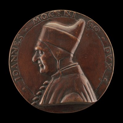 Giovanni Mocenigo, 1408-1485, Doge von Venedig, spätes 15. oder frühes 16. Jahrhundert von Master G.T.