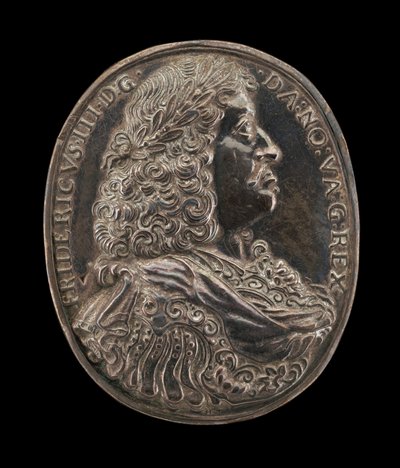 Friedrich III., 1609-1670, König von Dänemark und Norwegen 1648 [Vorderseite], ca. 1648 von Master H.L.T.