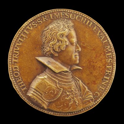 Teodoro Trivulzio, 1597-1657, Prinz des Heiligen Römischen Reiches, Graf von Mesocco... Mitte des 17. Jahrhunderts von Master M.A.S.