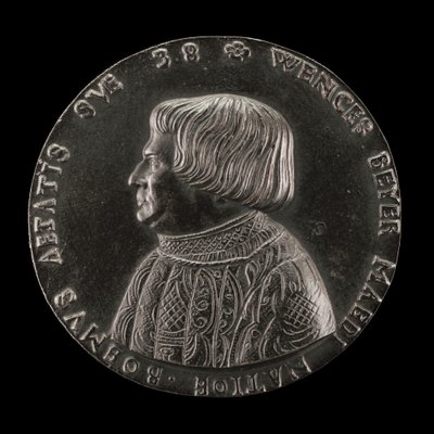 Václav Payer Wenceslaus Beyer, Staatsarzt von Böhmen [Vorderseite] von Master M.P.