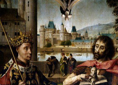 Kreuzigung (Detail) von Master of Dreux Bude (active c.1425 d.1450)