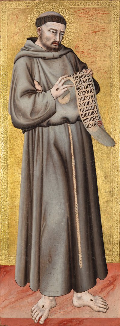 Heiliger Franziskus von Assisi, ca. 1335 von Master of Figline