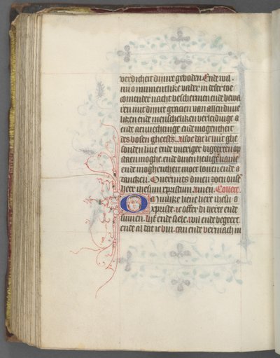 Stundenbuch Gebrauch von Utrecht: fol. 157v, Text, ca. 1460-1465 von Master of Gijsbrecht van Brederode