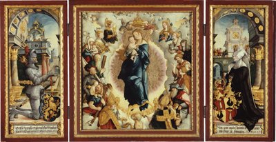 Der Wildenstein-Altar geöffnet von Master of Messkirch