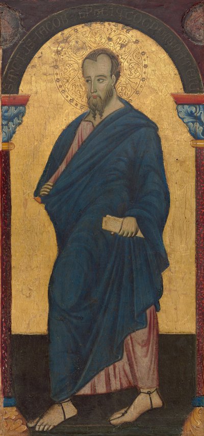 Heiliger Jakobus Minor, ca. 1272 von Master of Saint Francis