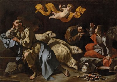Die Verkündigung an die Hirten von Master of the Annunciation to the Shepherds