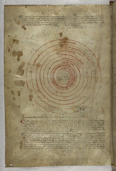 Inferno: Kreisdiagramm der Sphären der Hölle, aus 