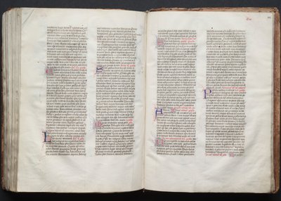 Das Gotha Missale: Fol. 145vr, Text (ca. 1375) von Master of the Boqueteaux
