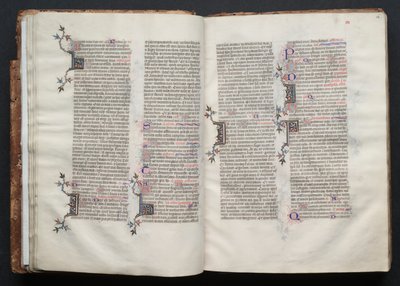 Das Gotha Missale: Fol. 26r, Text von Master of the Boqueteaux