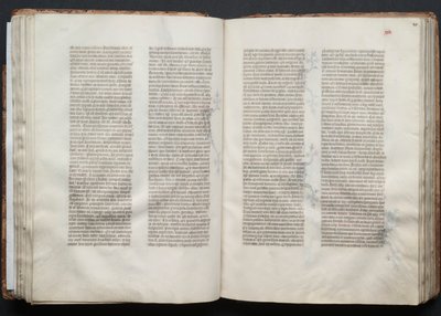 Das Gotha Missale: Fol. 45r, Text, ca. 1375 von Master of the Boqueteaux