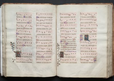 Das Gotha-Missale: Fol. 62r, Text von Master of the Boqueteaux
