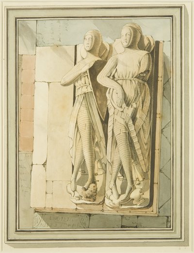 Figuren von zwei Rittern, 