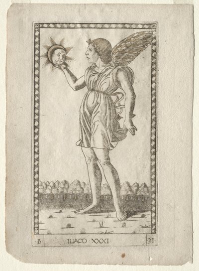 Genie der Sonne (aus der Tarocchi-Serie B: Kosmische Prinzipien & Tugenden, #31) von Master of the E Series Tarocchi