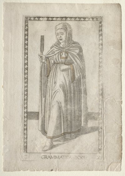 Grammatik (aus der Tarocchi-Serie C: Freie Künste, #21) von Master of the E Series Tarocchi