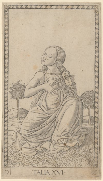 Thalia von Master of the E Series Tarocchi