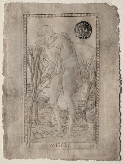 Tarocchi, vor 1467 von Master of the E Series Tarocchi