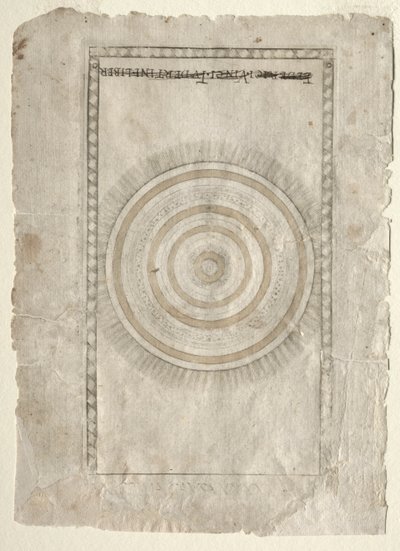 Die Empyreische Sphäre aus den Tarocchi, Serie A..., vor 1467 von Master of the E Series Tarocchi