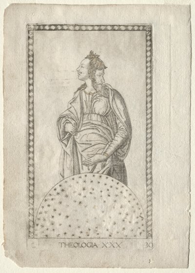 Theologie (aus der Tarocchi-Serie C: Freie Künste, #30) von Master of the E Series Tarocchi