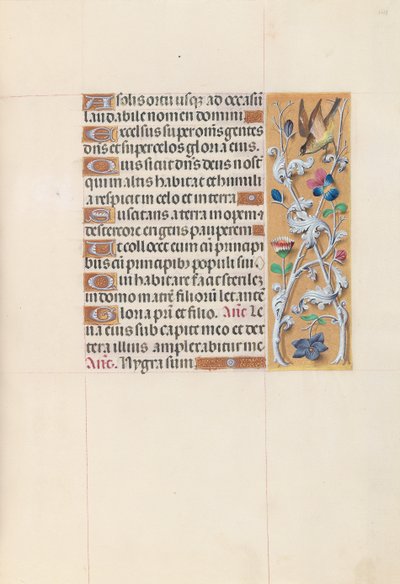 Stundenbuch der Königin Isabella der Katholischen, Königin von Spanien: Fol. 148r, um 1500 von Master of the First Prayerbook of Maximillian
