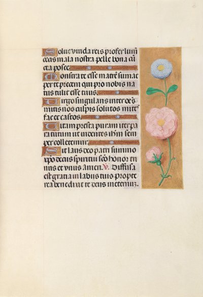 Stundenbuch der Königin Isabella der Katholischen, Königin von Spanien: Fol. 151r, ca. 1500 von Master of the First Prayerbook of Maximillian