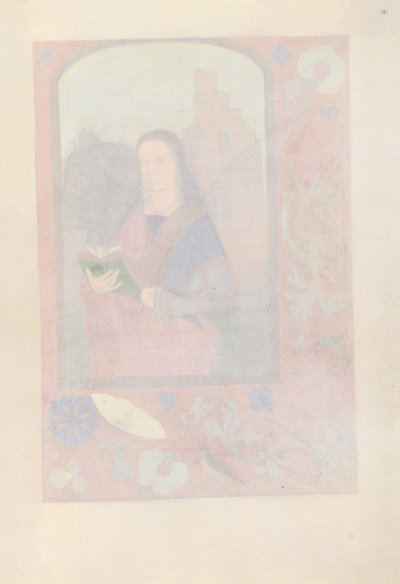 Stundenbuch der Königin Isabella der Katholischen, Königin von Spanien: Fol. 191r, ca. 1500 von Master of the First Prayerbook of Maximillian