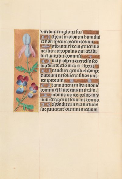 Stunden der Königin Isabella der Katholischen, Königin von Spanien: Fol. 207v, um 1500 von Master of the First Prayerbook of Maximillian