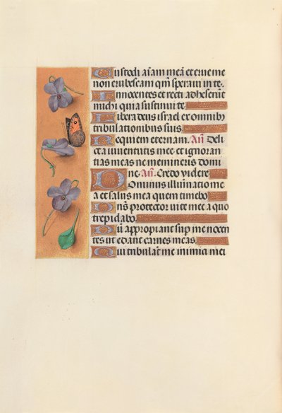 Stundenbuch der Königin Isabella der Katholischen, Königin von Spanien: Fol. 235v, ca. 1500 von Master of the First Prayerbook of Maximillian