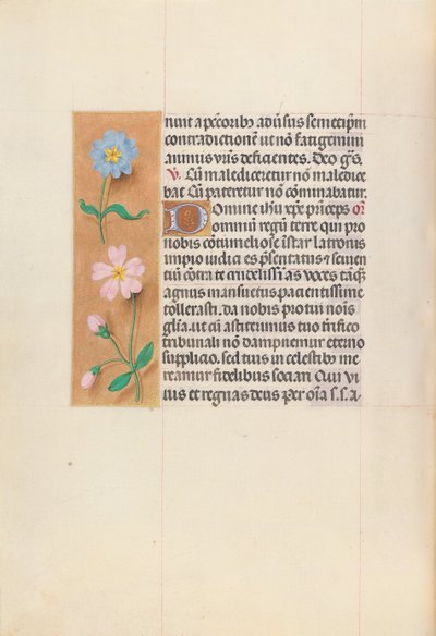 Stundenbuch der Königin Isabella der Katholischen, Königin von Spanien: Fol. 62v, um 1500 von Master of the First Prayerbook of Maximillian