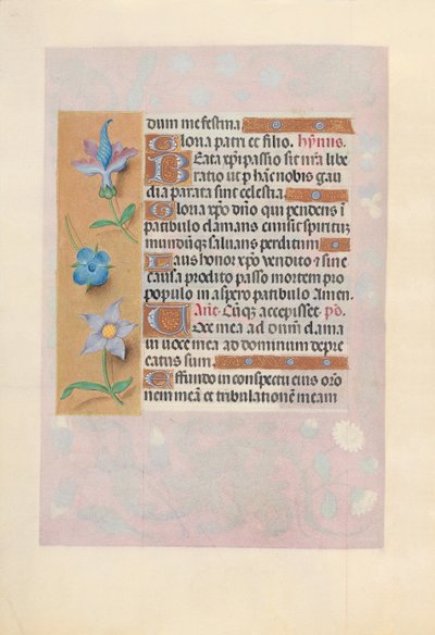 Stundenbuch der Königin Isabella die Katholische, Königin von Spanien: Fol. 69v, um 1500 von Master of the First Prayerbook of Maximillian
