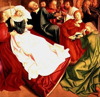 Der Tod der Jungfrau von Master of the Freising Visitation
